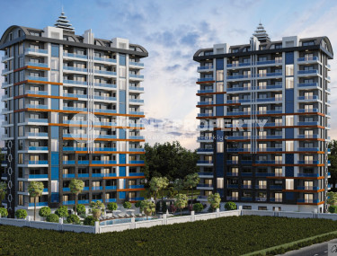Luxury 3+1 apartments in a complex under construction with hotel infrastructure, Mahmutlar district-id-3811-photo-2