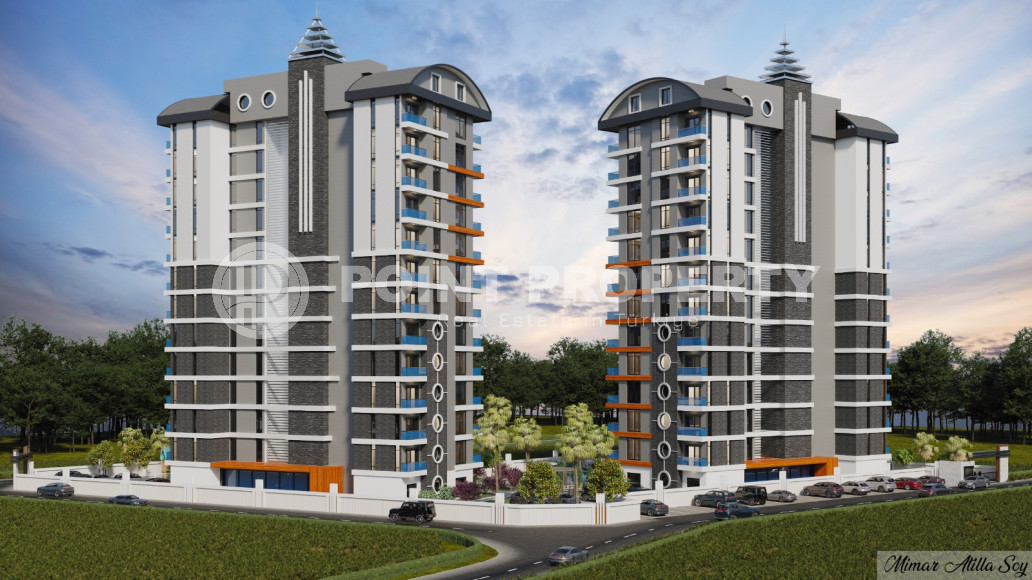 Роскошные апартаменты 3+1 в строящемся комплексе с отельной инфраструктурой, район Махмутлар-id-3811-фото-3