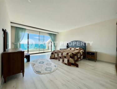 Роскошный дуплекс с видом на море в 50 метрах от пляжа в районе Каргыджак.-id-3821-фото-5