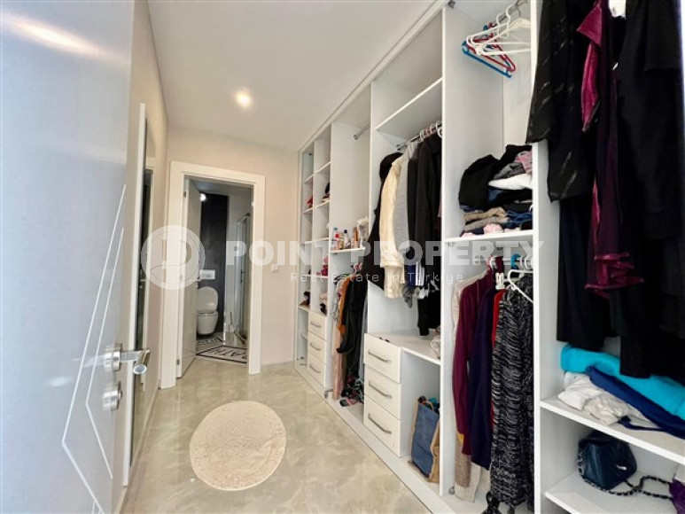 Роскошный дуплекс с видом на море в 50 метрах от пляжа в районе Каргыджак.-id-3821-фото-6