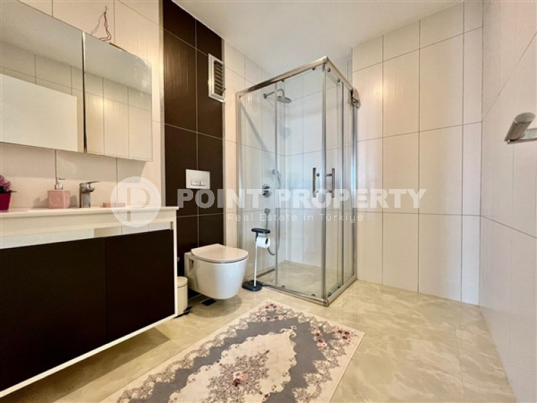 Роскошный дуплекс с видом на море в 50 метрах от пляжа в районе Каргыджак.-id-3821-фото-8