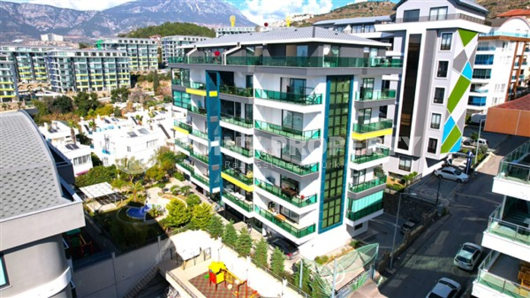 Роскошный дуплекс с видом на море в 50 метрах от пляжа в районе Каргыджак.-id-3821-фото-14