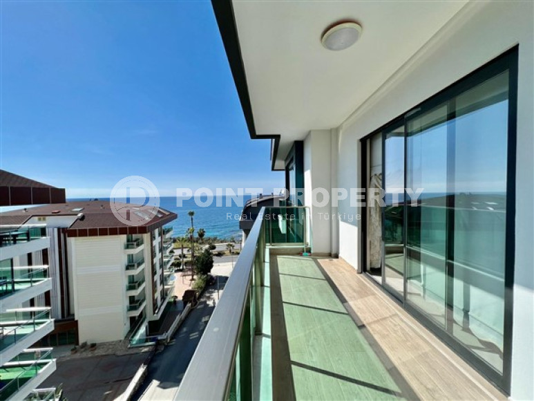 Роскошный дуплекс с видом на море в 50 метрах от пляжа в районе Каргыджак.-id-3821-фото-16