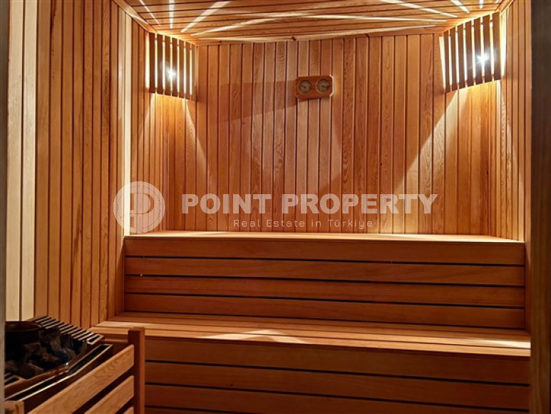 Роскошный дуплекс с видом на море в 50 метрах от пляжа в районе Каргыджак.-id-3821-фото-18