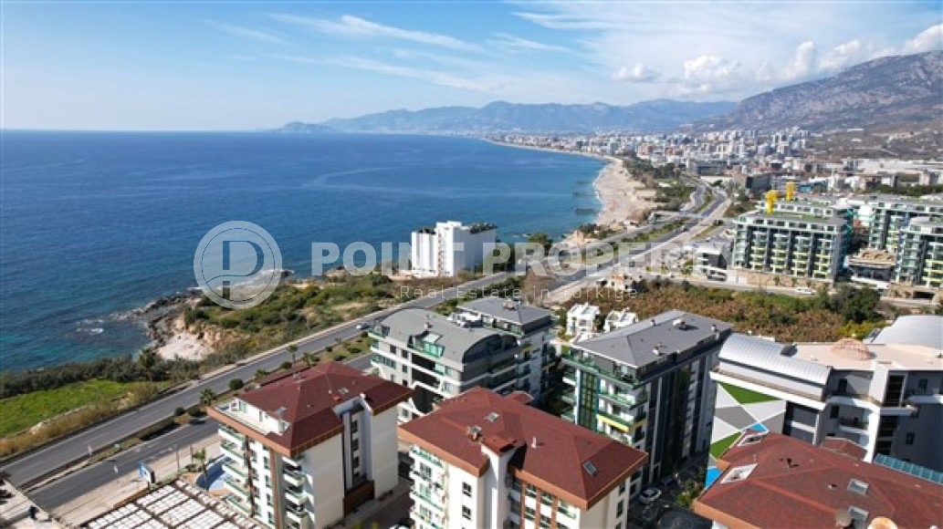 Роскошный дуплекс с видом на море в 50 метрах от пляжа в районе Каргыджак.-id-3821-фото-23