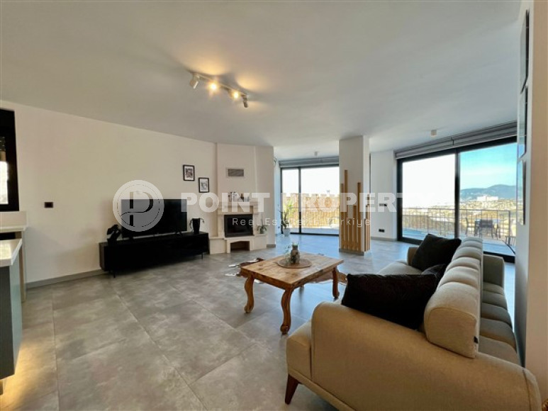 Роскошная двухэтажная вилла 4+1 с бассейном и уютным садом.-id-3826-фото-6