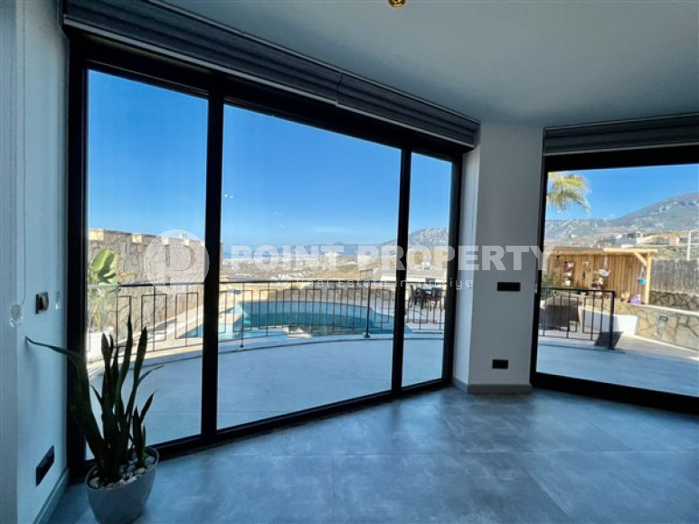 Роскошная двухэтажная вилла 4+1 с бассейном и уютным садом.-id-3826-фото-9