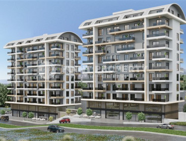 Apartments with layouts 1+1, 2+1, 3+1 in a complex under construction in Mahmutlar, 850 m to the sea-id-1042-photo-4