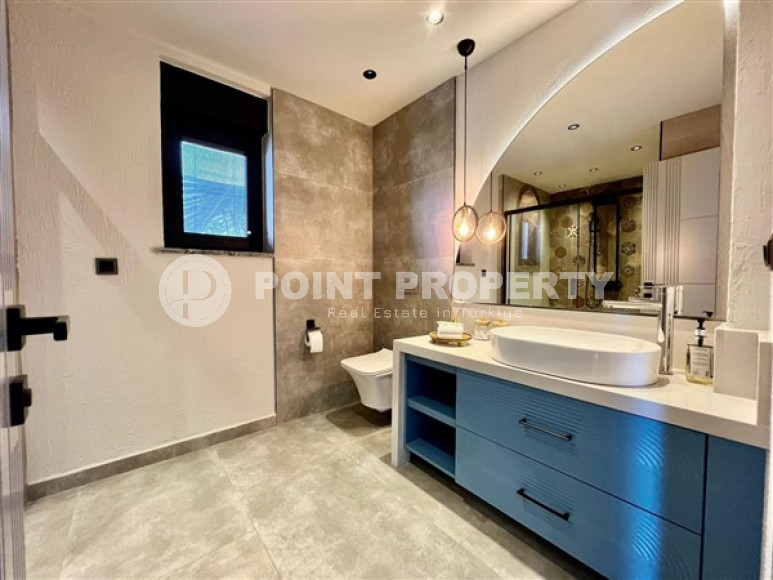 Роскошная двухэтажная вилла 4+1 с бассейном и уютным садом.-id-3826-фото-16