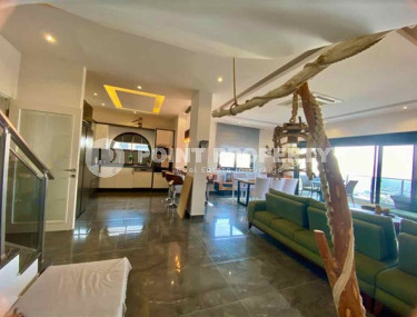 Двухуровневая квартира с роскошным дизайном помещений 150 м2, район Каргыджак-id-3835-фото-4