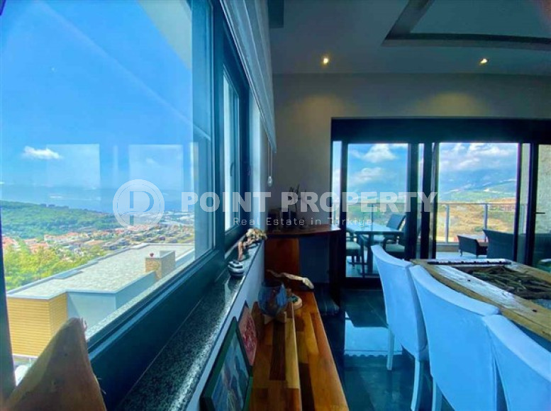 Двухуровневая квартира с роскошным дизайном помещений 150 м2, район Каргыджак-id-3835-фото-9