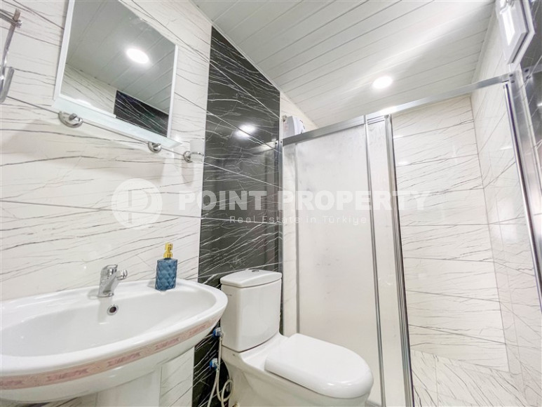 Cozy one-bedroom apartment in the sought-after area of Mahmutlar, just 50 meters from the sea.-id-1325-photo-15