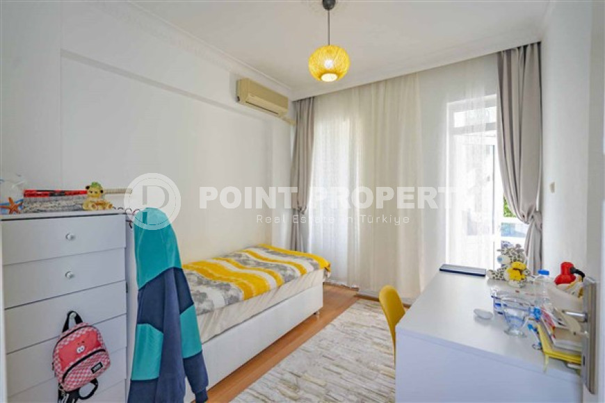 Ухоженная трёхкомнатная квартира 110 м2, центр Аланьи, район Дамлаташ-id-3854-фото-5