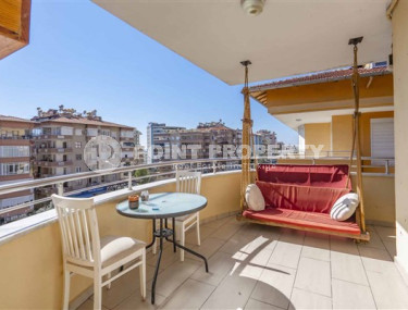 Luxurious six-room penthouse 230 m2 unfurnished, Alanya center-id-3856-photo-4