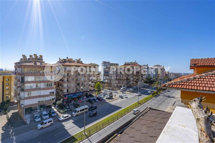 Luxurious six-room penthouse 230 m2 unfurnished, Alanya center-id-3856-photo-12