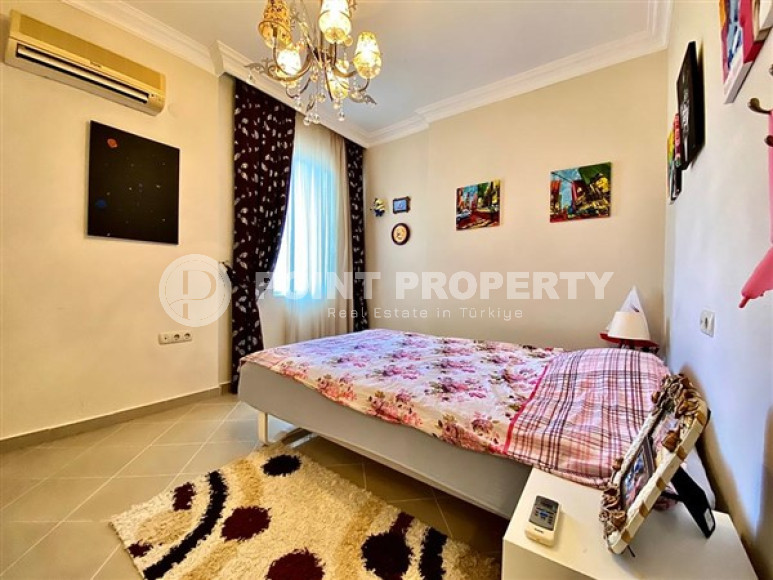 Апартаменты 2+1 с мебелью в 600 метрах от моря, район Тосмур. Площадь 115 м2.-id-3857-фото-12