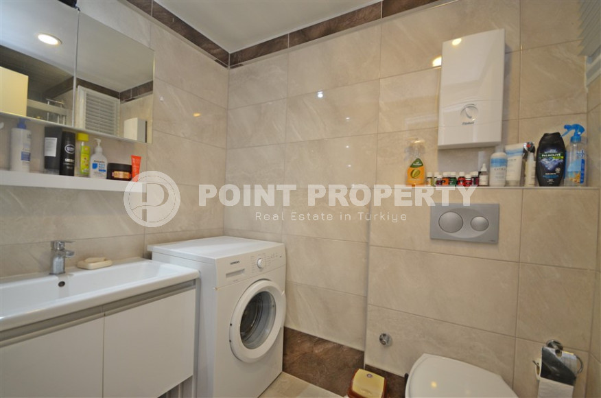 Комфортная двухкомнатная квартира от собственника планировкой 1+1 и площадью 65 м2 в престижном районе Кестель всего в 350 метрах от моря-id-1326-фото-11