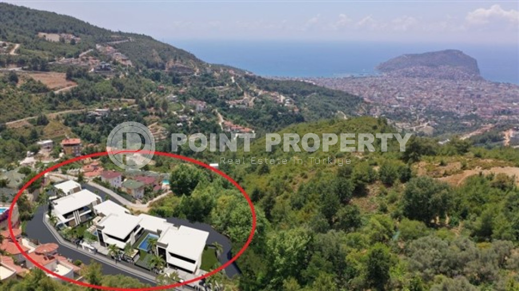 Новый проект – современные виллы на этапе строительства в центральном районе Аланьи.-id-3867-фото-12