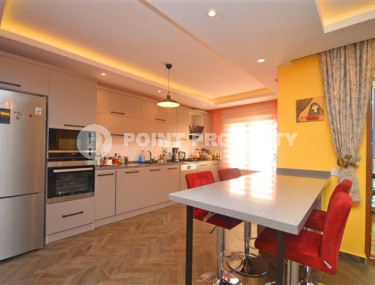 Меблированные апартаменты 3+1, общей площадью 170 м2, в спокойном районе Хасбахче.-id-3885-фото-2