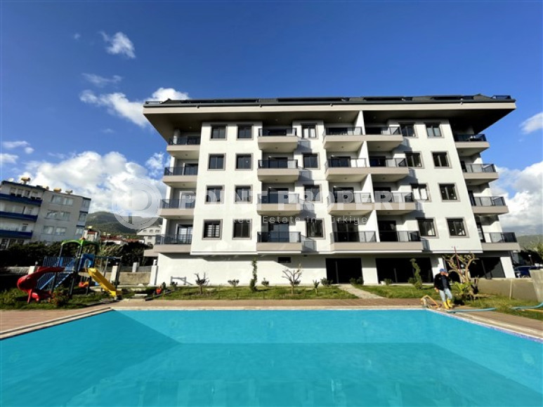 Прекрасные двухуровневые апартаменты 3+1 в новом комплексе 2022 года постройки, район Оба-id-3894-фото-2