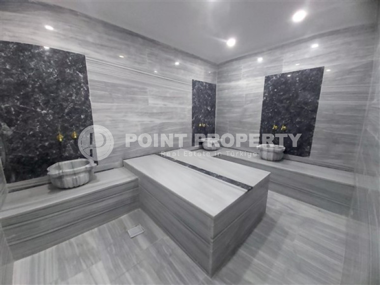 Inexpensive two-room apartment 50 m2 in a newly built complex 500 meters from the sea, Kargicak-id-3895-photo-9