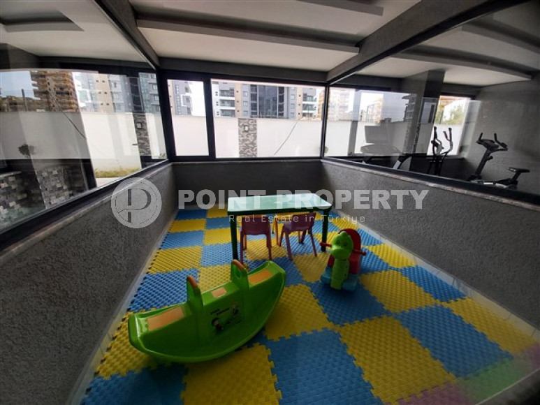 Inexpensive two-room apartment 50 m2 in a newly built complex 500 meters from the sea, Kargicak-id-3895-photo-13