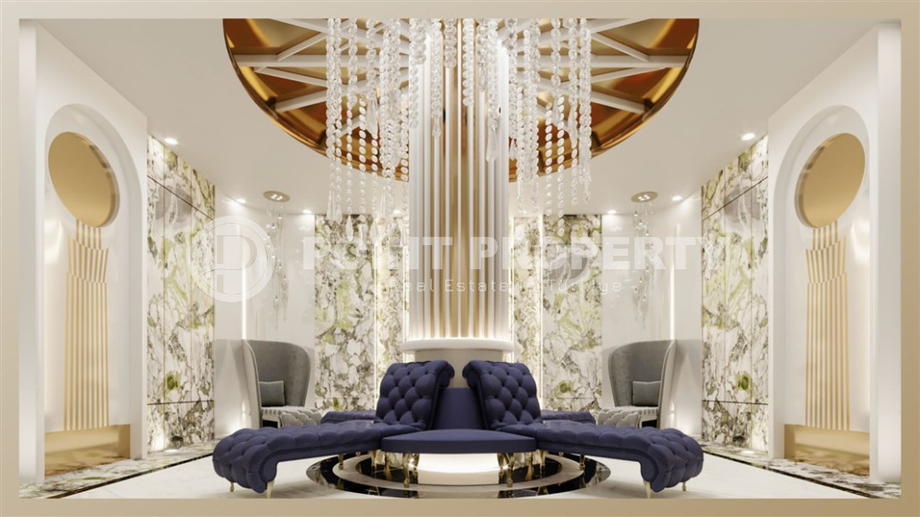 View apartment 1+1 in a newly built luxury residence with hotel infrastructure, Mahmutlar-id-3897-photo-2