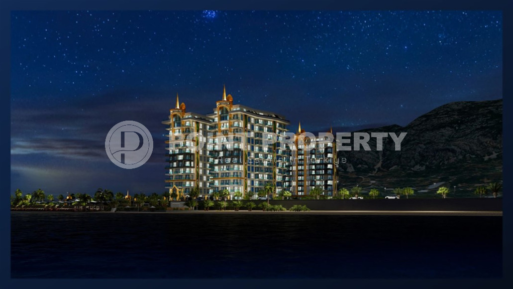 Two-room apartment on the 1st floor in a residence built in 2023 on the first coastline, Mahmutlar-id-3904-photo-16