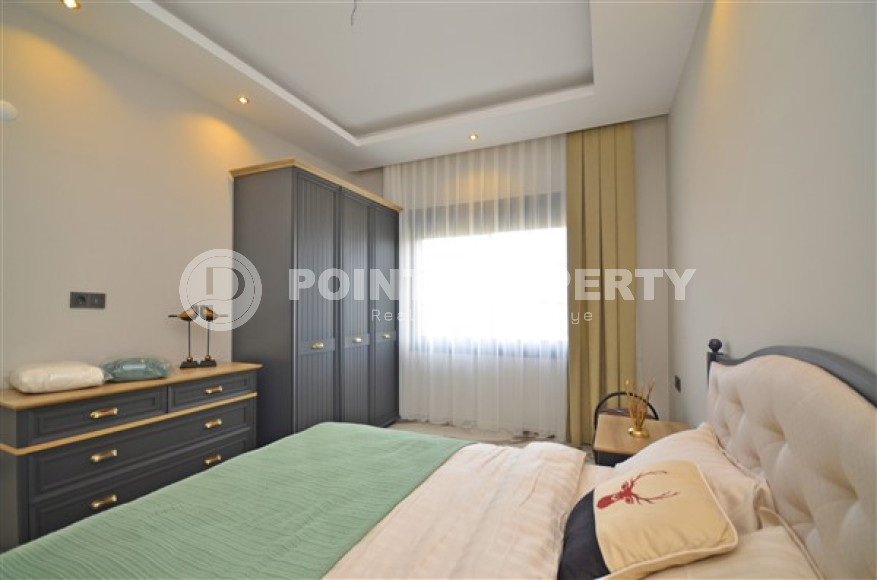 Роскошные трёхкомнатные апартаменты 73 м3 в 100 метрах от Средиземного моря, район Кестель-id-3910-фото-14