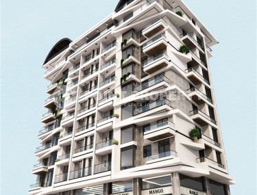 Apartments and duplexes 55 - 150 m2 in a high-rise residence under construction, Mahmutlar, Alanya-id-3911-photo-3