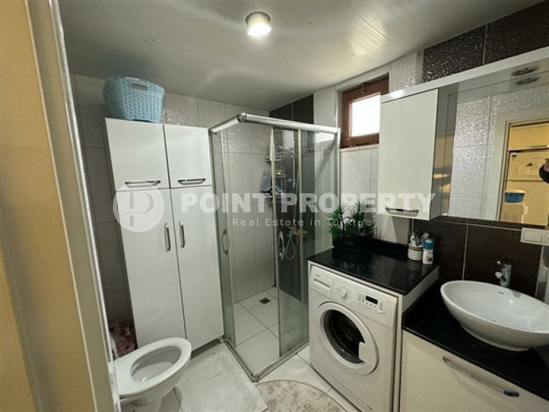 Апартаменты 2+1 с интересными дизайнерскими решениями в интерьере в центре района Оба.-id-3915-фото-8