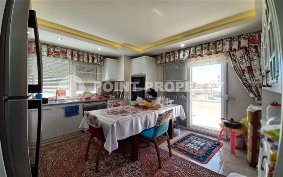 Просторный дуплекс 5+2 на 4-м этаже с мансардой в центральной части Аланьи.-id-3921-фото-4