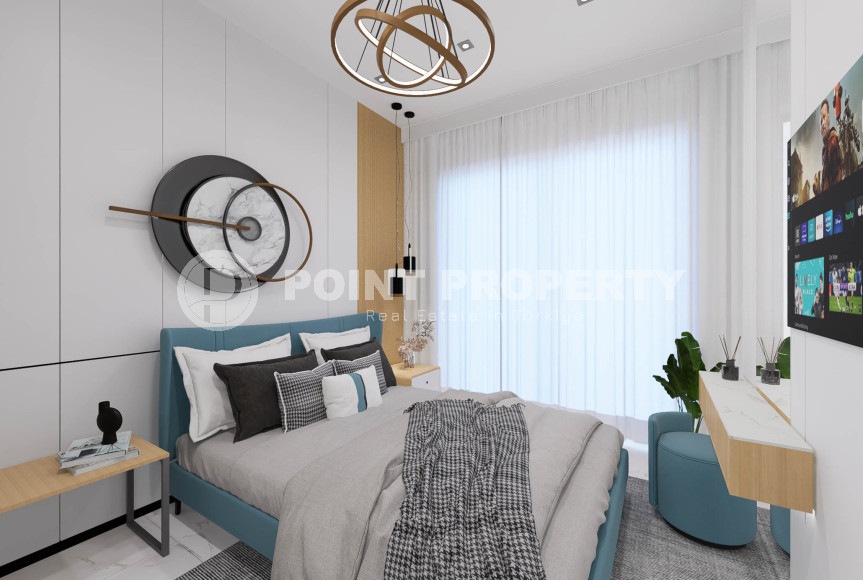 Apartments in the project at the foundation pit stage from a trusted developer in Tosmur with interest-free installments for 24 months.-id-3929-photo-7