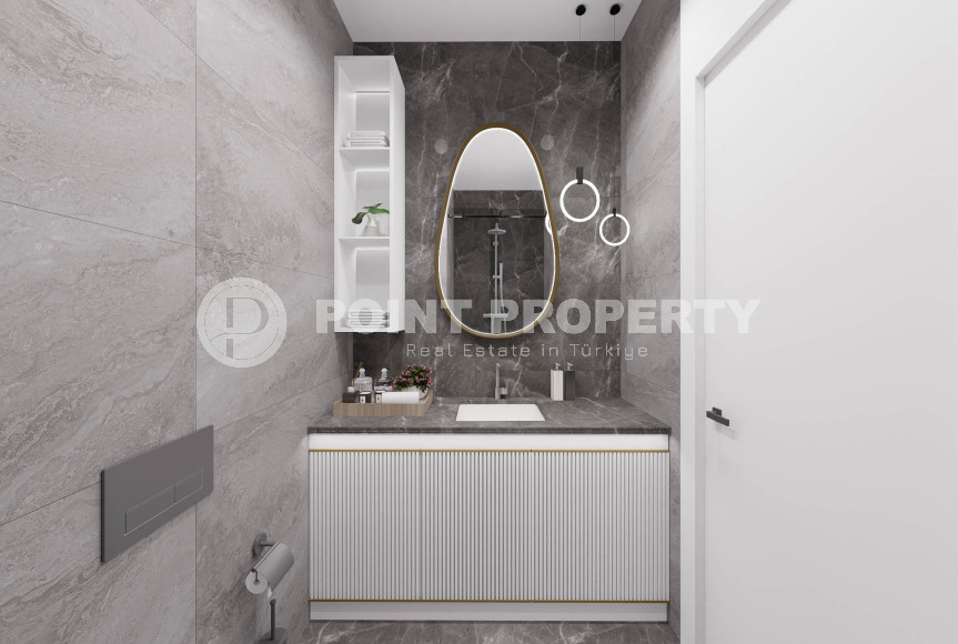 Apartments in the project at the foundation pit stage from a trusted developer in Tosmur with interest-free installments for 24 months.-id-3929-photo-8