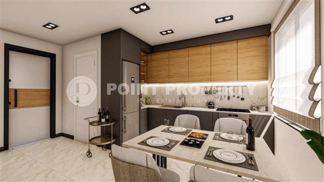 Inexpensive apartments 45 - 78 m2 in a high-rise investment project at the stage of completion, Mahmutlar-id-3931-photo-11