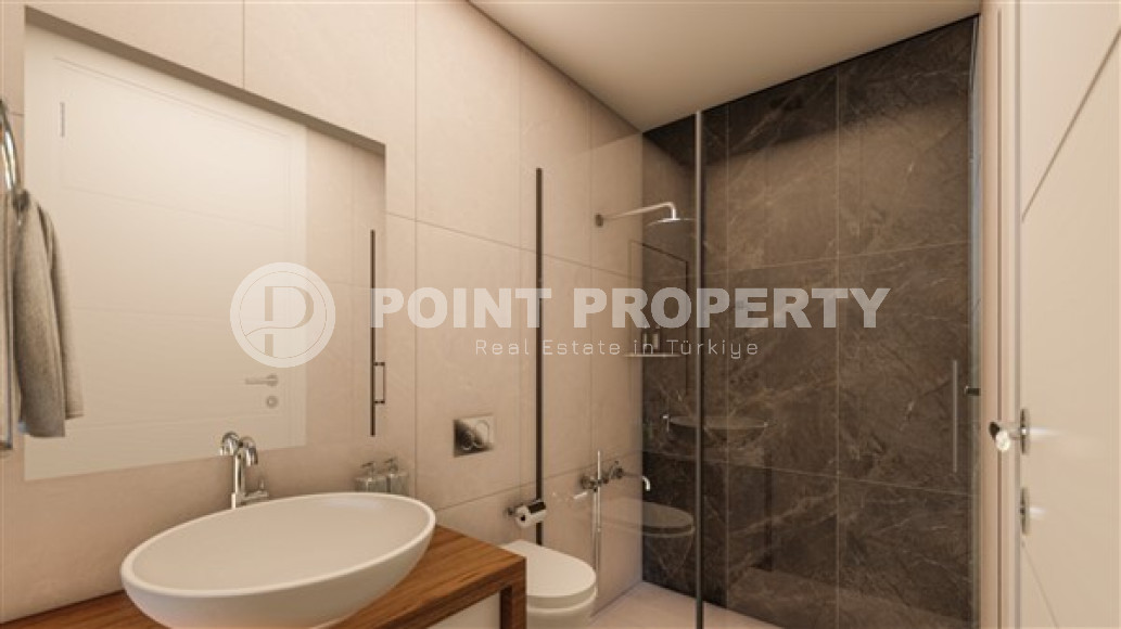 Inexpensive apartments 45 - 78 m2 in a high-rise investment project at the stage of completion, Mahmutlar-id-3931-photo-13