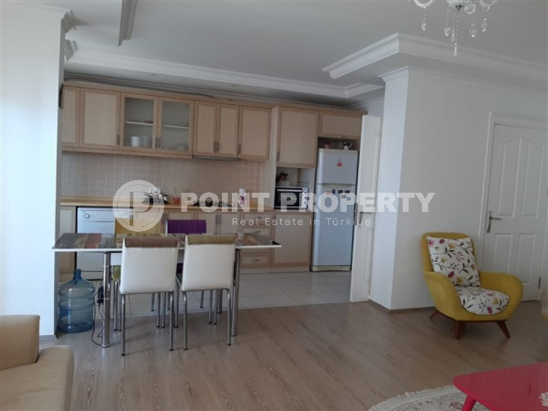 Уютная и вместительная двухкомнатная квартира 90 м2 с мебелью, район Авсаллар-id-3933-фото-7