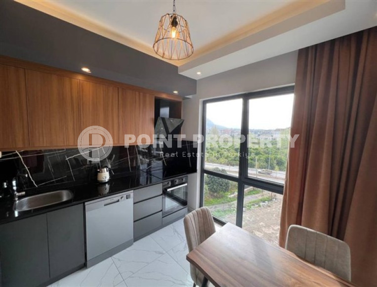 Двухуровневые апартаменты 2+1 с площадью 98 м2 в районе Оба. Продаются с мебелью.-id-3935-фото-7