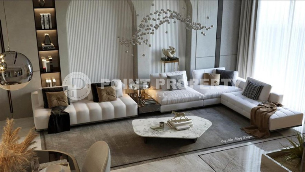 Элитный и эксклюзивный проект в районе Аланьи, Тепе. Комплекс состоящий из 14 вилл с площадью от 332 до 475 м2.-id-3936-фото-4