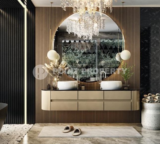 Элитный и эксклюзивный проект в районе Аланьи, Тепе. Комплекс состоящий из 14 вилл с площадью от 332 до 475 м2.-id-3936-фото-9