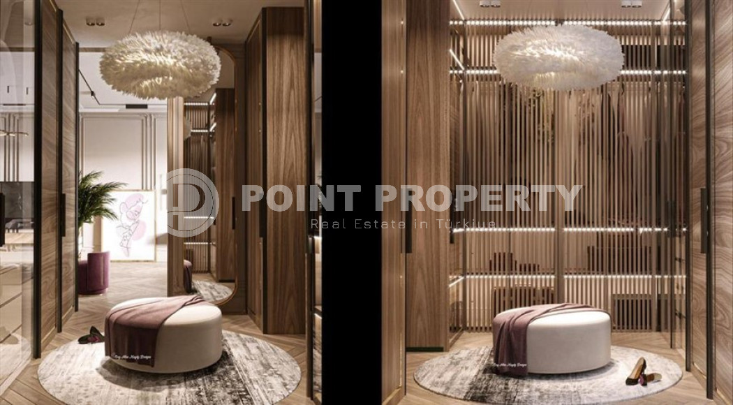 Элитный и эксклюзивный проект в районе Аланьи, Тепе. Комплекс состоящий из 14 вилл с площадью от 332 до 475 м2.-id-3936-фото-11