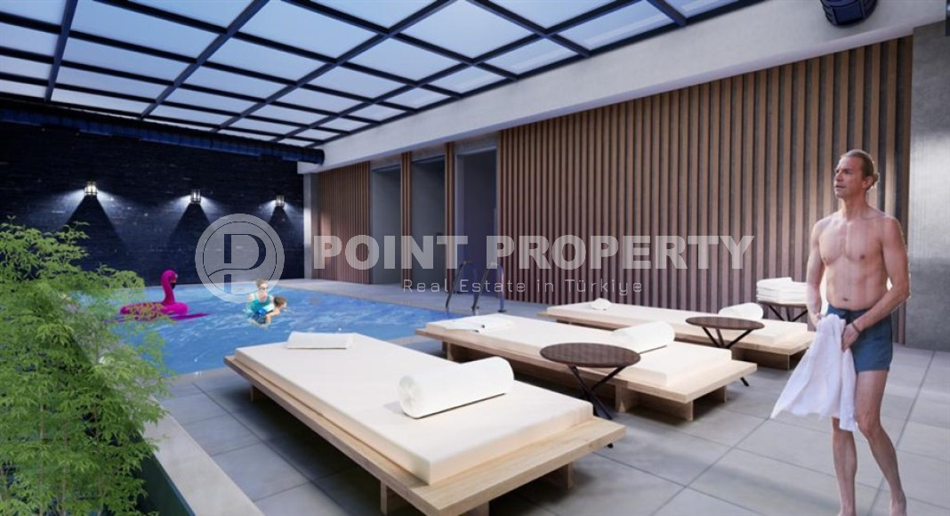 Элитный и эксклюзивный проект в районе Аланьи, Тепе. Комплекс состоящий из 14 вилл с площадью от 332 до 475 м2.-id-3936-фото-13