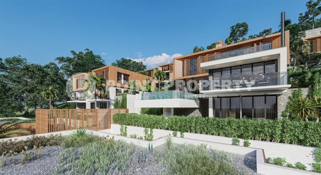 Элитный и эксклюзивный проект в районе Аланьи, Тепе. Комплекс состоящий из 14 вилл с площадью от 332 до 475 м2.-id-3936-фото-15