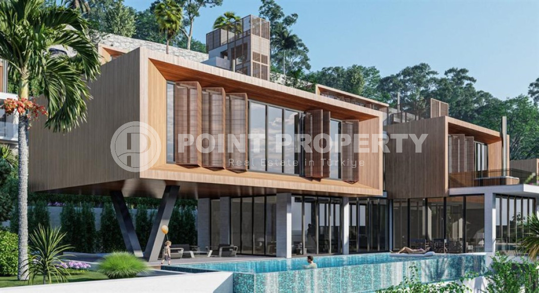 Элитный и эксклюзивный проект в районе Аланьи, Тепе. Комплекс состоящий из 14 вилл с площадью от 332 до 475 м2.-id-3936-фото-16