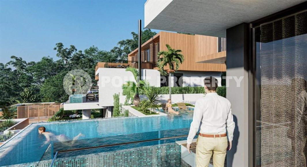 Элитный и эксклюзивный проект в районе Аланьи, Тепе. Комплекс состоящий из 14 вилл с площадью от 332 до 475 м2.-id-3936-фото-20