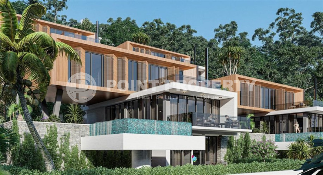 Элитный и эксклюзивный проект в районе Аланьи, Тепе. Комплекс состоящий из 14 вилл с площадью от 332 до 475 м2.-id-3936-фото-22