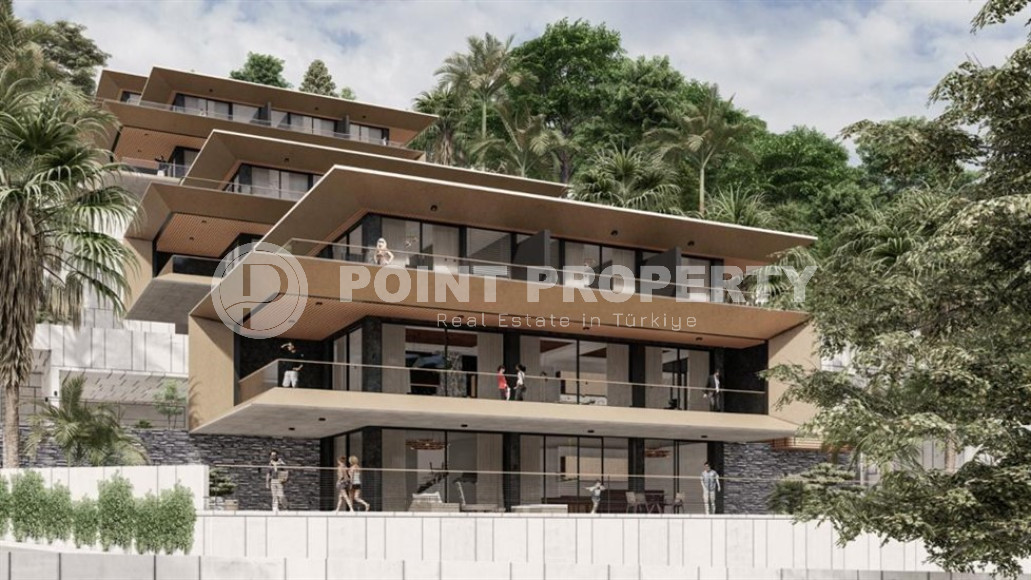 Новый роскошный проект в районе Бекташ, Аланья. Виллы с планировкой 5+2 с площадью 490 м2.-id-3937-фото-3