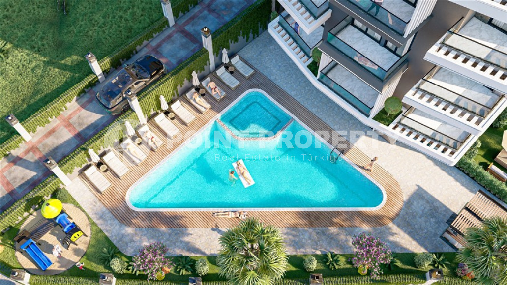 Inexpensive apartments and duplexes 47 - 148 m2 with the possibility of purchasing in installments. A complex under construction in the Demirtas area.-id-3938-photo-6