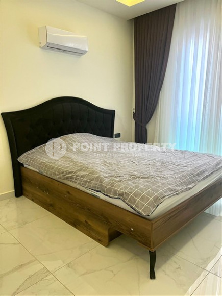 Прекрасная светлая квартира 1+1 с современным дизайном и хорошим ремонтом в 500 метрах от моря.-id-3942-фото-4