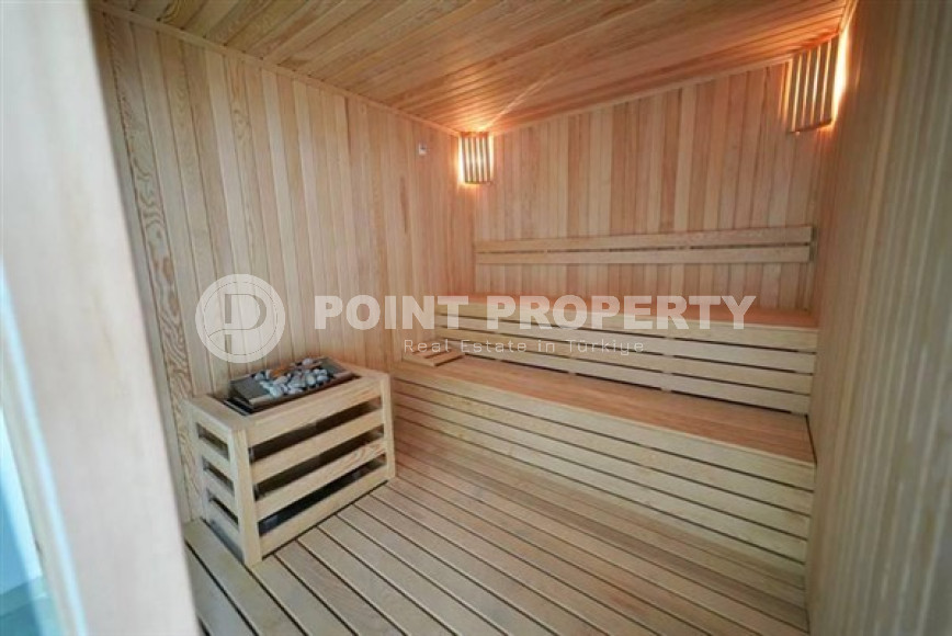 Прекрасная светлая квартира 1+1 с современным дизайном и хорошим ремонтом в 500 метрах от моря.-id-3942-фото-8